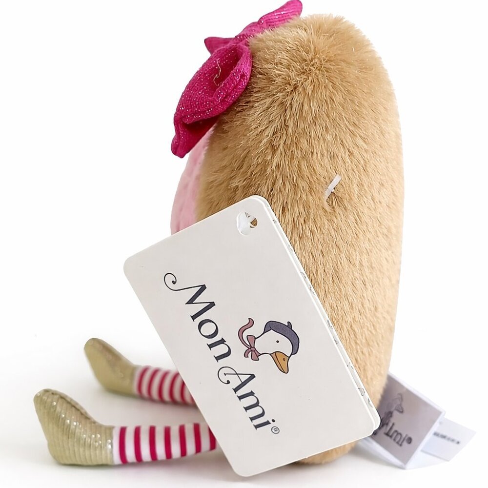 Mon Ami 7" Sweetheart Cookie, pink with sprinkles, NWT - Picture 2 of 4